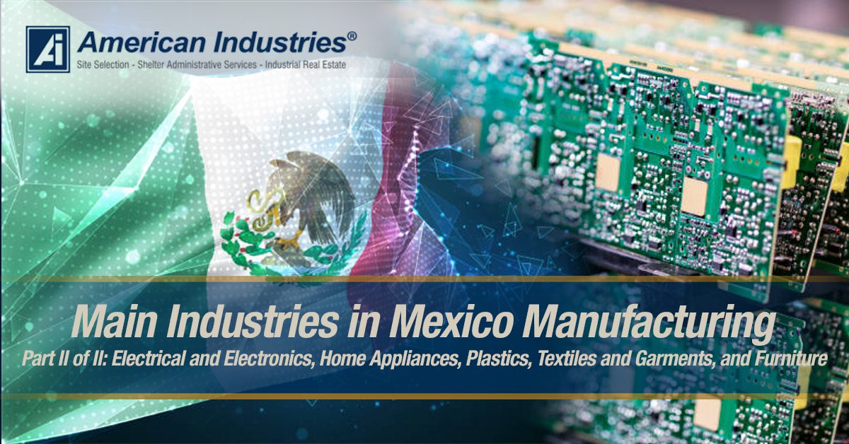 Main Industries in Mexico Manufacturing